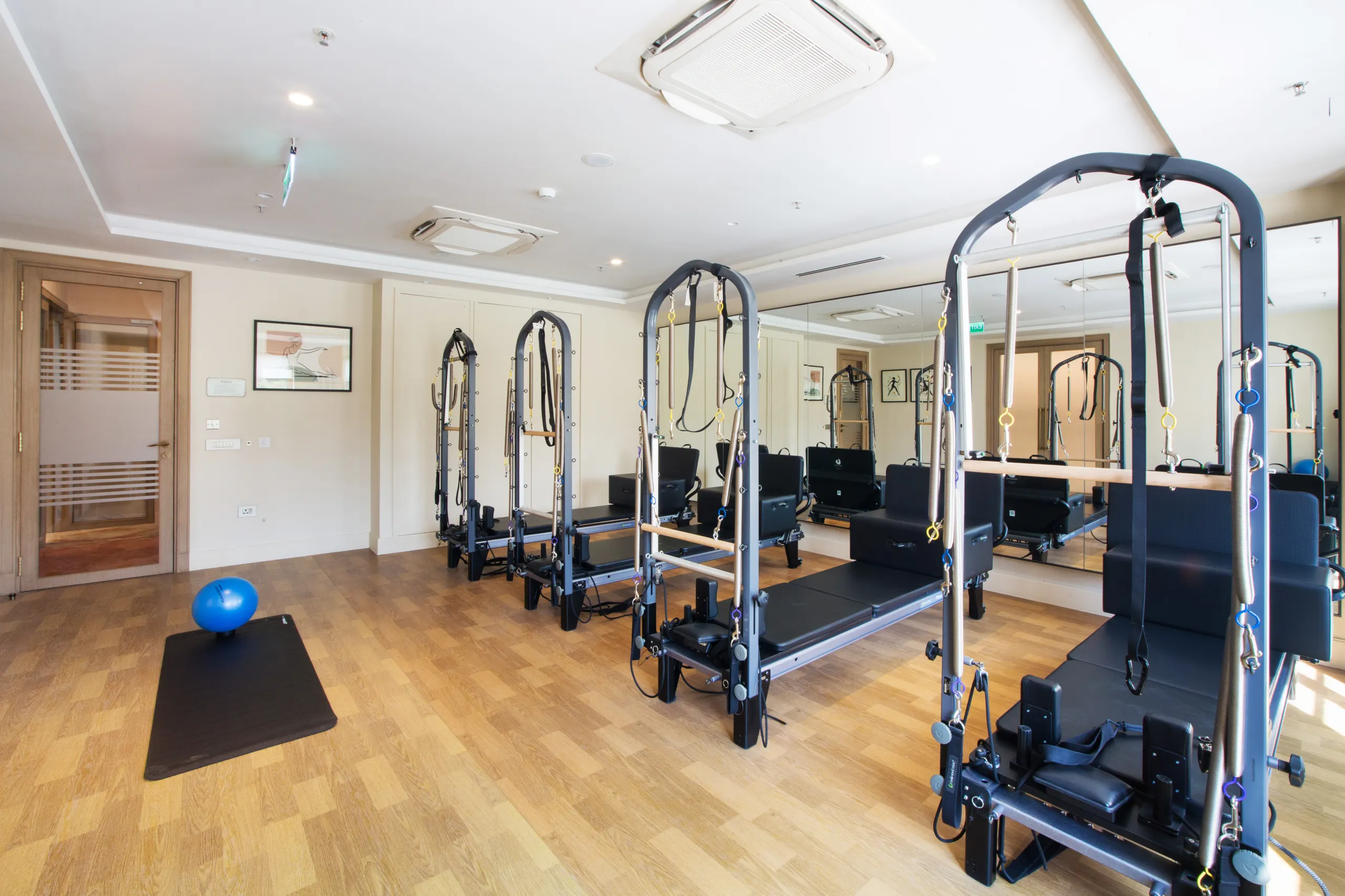 Pilates reformer studio at DLF THRIVE Club 4